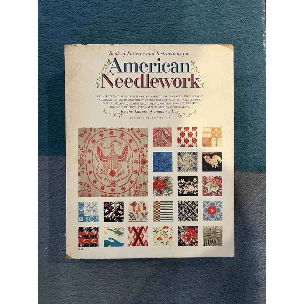 American Needlework Book of Patterns and Instructions Woman's Day Vintage 1963
